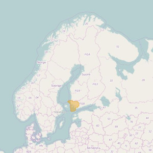 Finlandia Topo Zonas (1:20.000) Finland proper