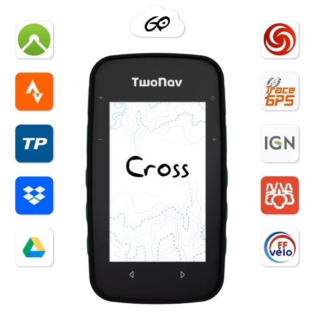 Cross Plus, GPS para senderismo y bicicleta de montaña