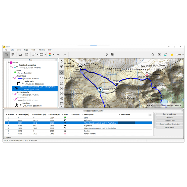 CompeGPS Land de TwoNav, el software para preparar y analizar rutas