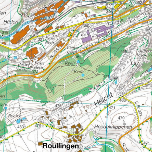 Luxemburg Topo 25k Twonav 1