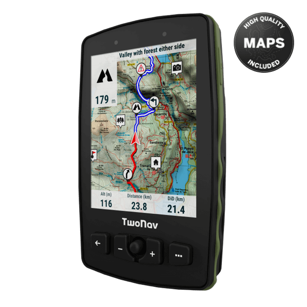 Aventura 2 Plus, GPS per senderisme