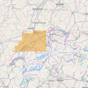 Suisse Topo Zones (1:25.000) North-West