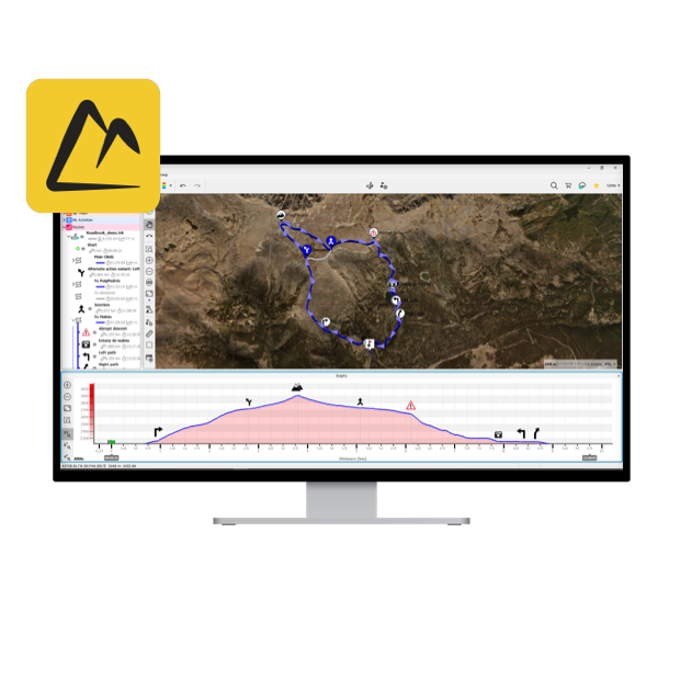 CompeGPS Land de TwoNav, le logiciel de préparation et d'analyse d'itinéraires