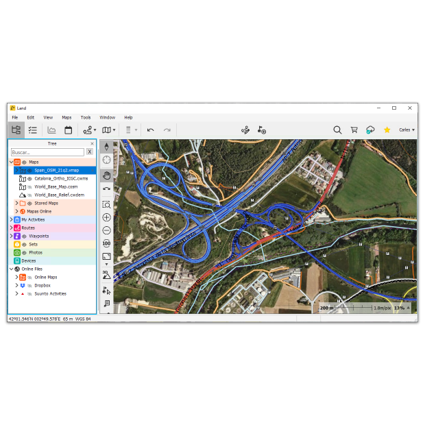 CompeGPS Land de TwoNav, le logiciel de préparation et d'analyse d'itinéraires