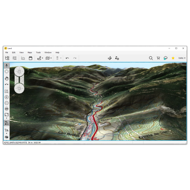 CompeGPS Land de TwoNav, le logiciel de préparation et d'analyse d'itinéraires