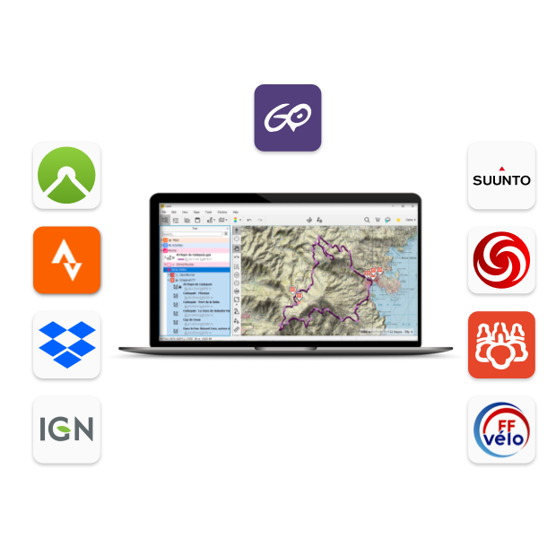 CompeGPS Land de TwoNav, le logiciel de préparation et d'analyse d'itinéraires