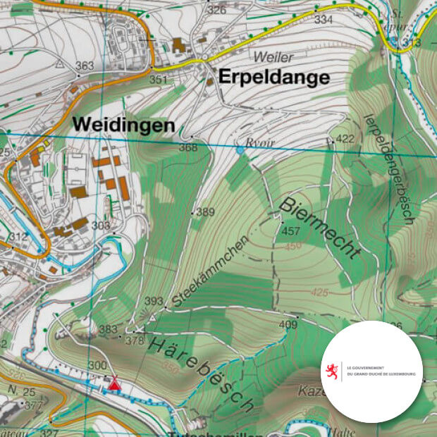 Maps-luxembourg-topo
