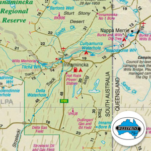 Australien WestPrint Topo