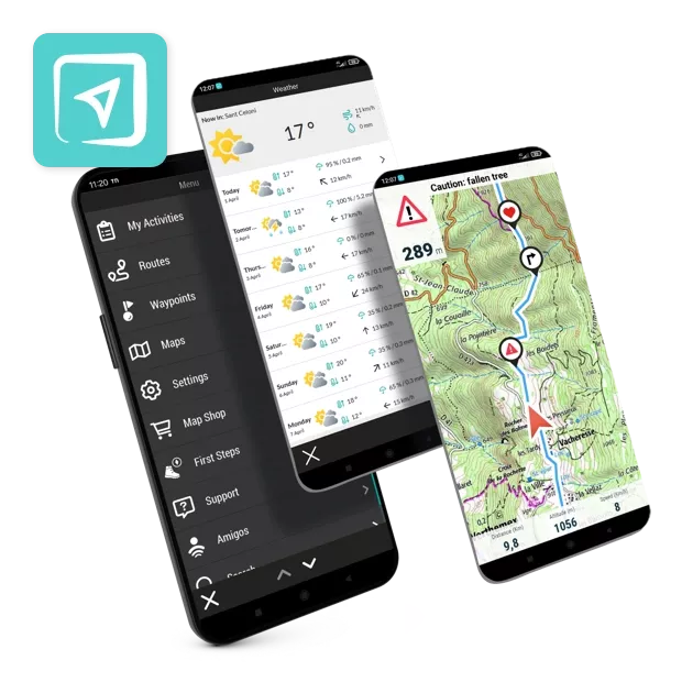 TwoNav App: Verwandeln Sie Ihr Handy in einen leistungsstarken GPS-Navigator