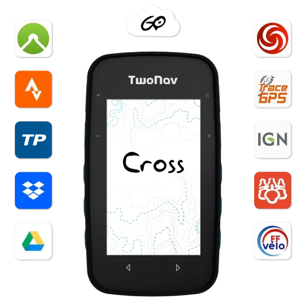 Cross Plus, GPS für Wandern und Mountainbikinig