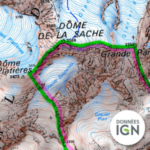 Francia IGN Top25 Dipartimenti 2A-Corse-du-Sud