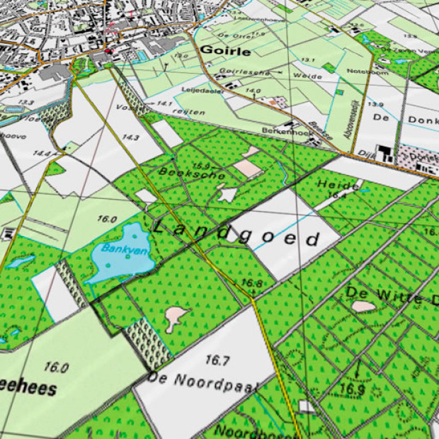 Netherland Topo 25k 3d 1