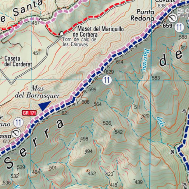 Piolet 25k Topo Land 1 2