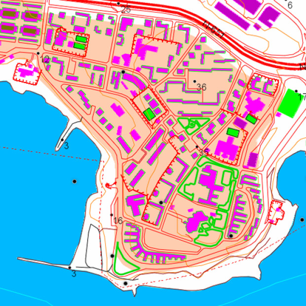 Spain Topo Vectorial Scale