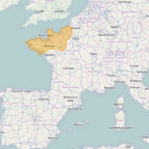 France Ortho Zones Normandie-Bretagne