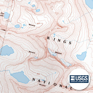 USA: California Topo Mosaic