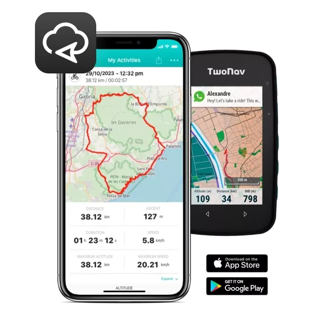 Cross, GPS for hiking and mountain biking