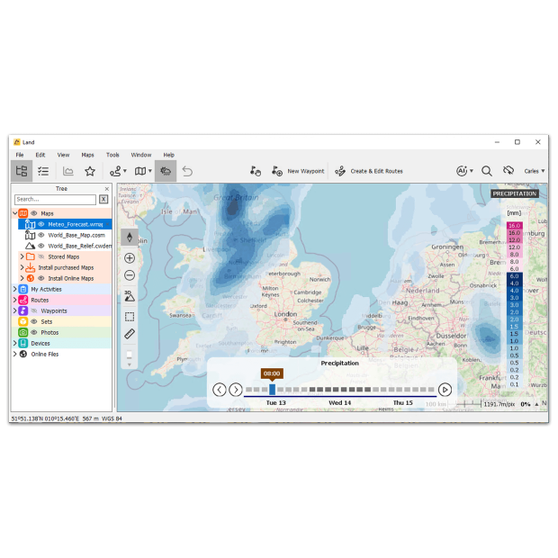 CompeGPS Land from TwoNav, the best software to prepare and analyze routes