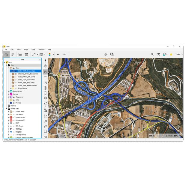 CompeGPS Land from TwoNav, the best software to prepare and analyze routes