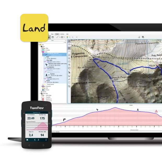 GPS Roc, the smallest GPS with the most advanced mapping on the market