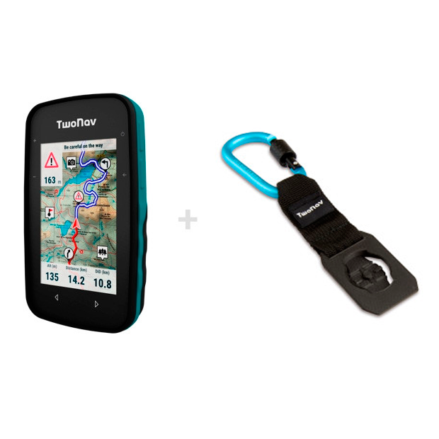 Cross Plus + QuickLock carabiner mount