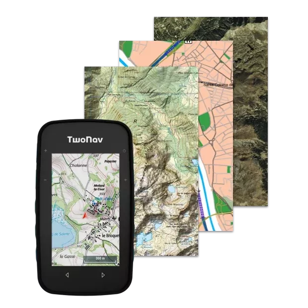 Cross Plus, GPS for hiking and mountain biking